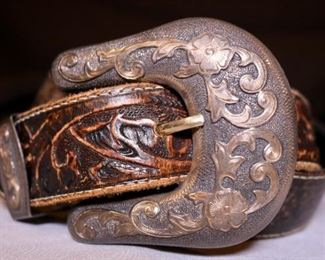 Sterling Silver Jose Luis Belt Buckle