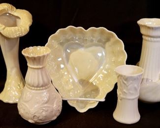 Lot of Irish Belleek