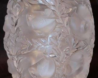 Lalique Bagatelle Vase