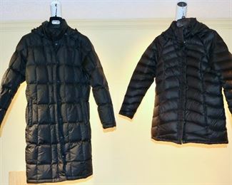 Two North Face Like New Quilted Jackets