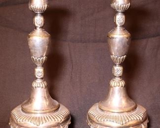 Silverplate Candlesticks