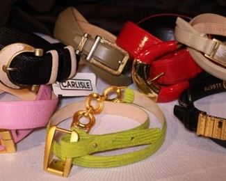 Lot of Carlisle Belts
