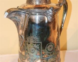 Silverplate Tankard