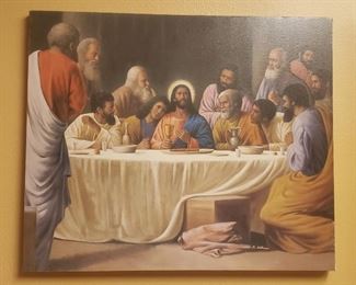 Beautiful canvas Last Supper