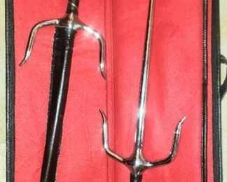 Kuikido fighting weapons