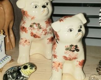Chinese Imari dog pair