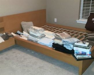 Scandinavian style bed frame