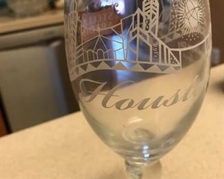 Stella Artois etched Houston - Unique