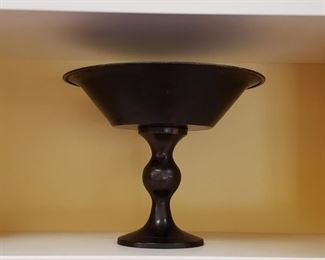 Solid Brass Pedestal Compote