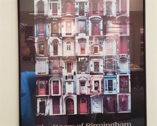 The Doors of Birmingham Framed Poster
