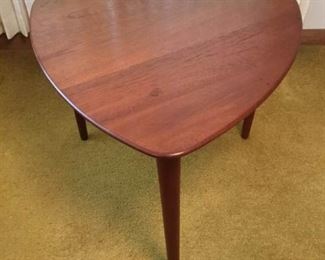 Gustav Bahus Teak Triangle Table
