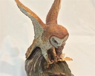 Ski Country Limited Edition Barn Owl 1979, 12" H. 