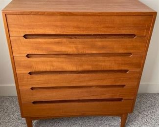 Mid Century Teak Bureau