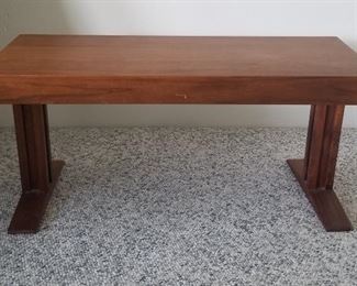 Martin Borenstein Walnut End Table