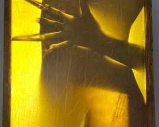 Susan Langlois Mixed Media Lighted Art