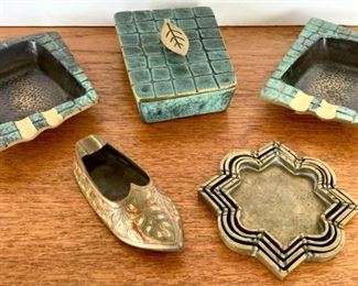 Dayagi Brass Ashtrays & Decor
