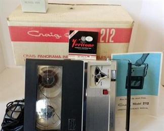 Craig Model 212 Reel-to-Reel Tape Recoder