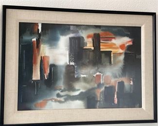 Sunset Fog by Mel Rudin