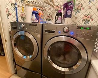 LG washer and dryer