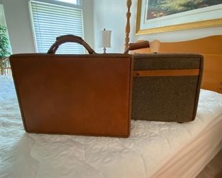 Hartman luggage and briefcase