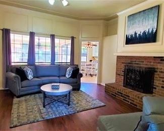 Living room furniture clean lines
