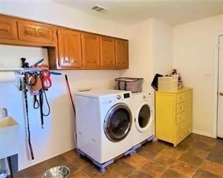 Front load washer and dryer 