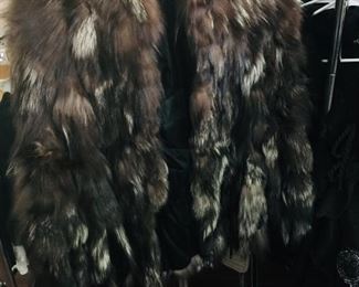 High end clothing 
Fox jacket 