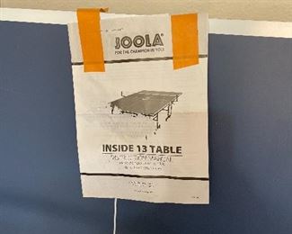 Olympic size ping pong table 