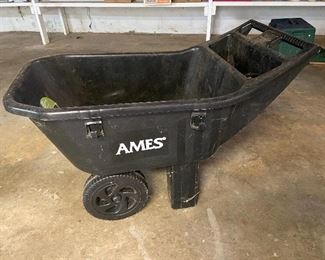 Small Ames Plastic Wheel Barrow
