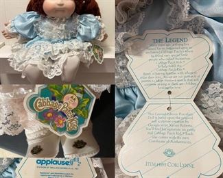 applause Cabbage Patch Porcelain Doll 1985