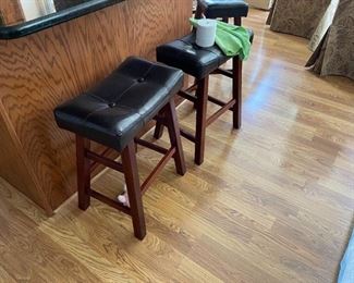 . . . nice backless bar stools