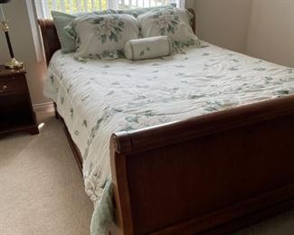 . . . a classic sleigh bed