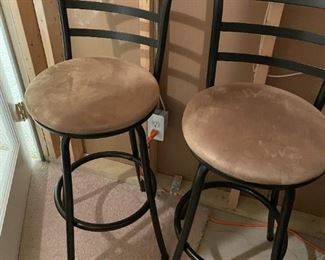 . .. a couple of bar stools