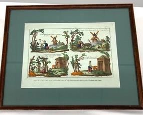 French Little Red Riding Hood Lithographs