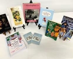 This group of books from Jack Zipes' collection includes Re-Orienting the Fairy Tale, 2 books in German and a 1960 edition on The Wizard of Oz.

The lot also includes 2 packets of illustrated postcards by Jack Zipes of a variety of fairy tales.