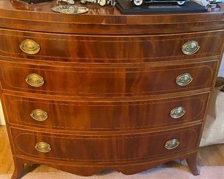 Antique Bowfront Chest