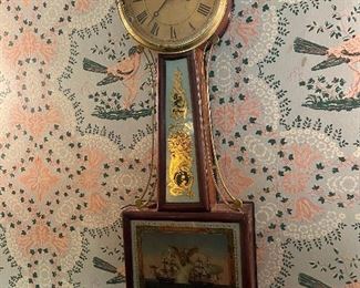 Antique Banjo Clock