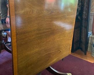 Forms a nice tip table when not in use