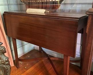 One of a pair of Pembroke Tables