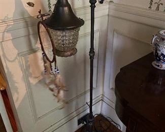 Unusual vintage floor lamp