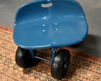 wheeled seat