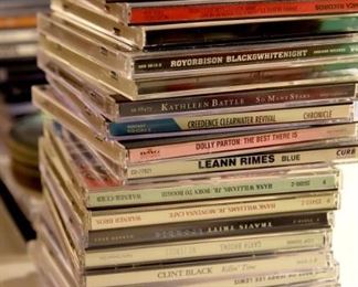LOTS of music CDs