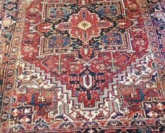 Many Oriental carpets. Various styles and sizes