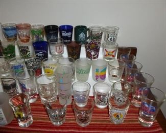 shot glasses