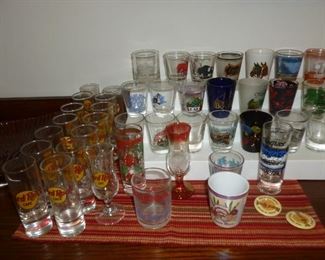shot glasses
