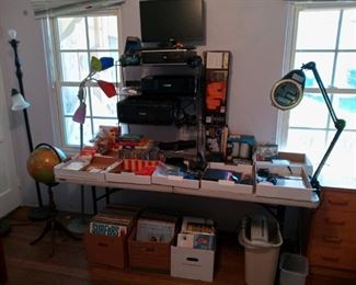 office lamps and supplies