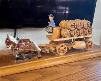 Wooden beir wagon