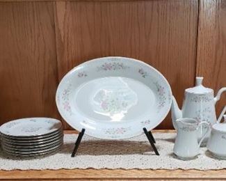 China dish set (not pictured tea cups)