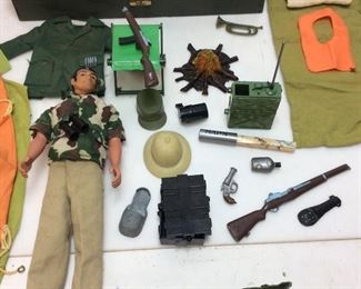 VINTAGE G.I. JOE DOLL AND ACCESSORIES