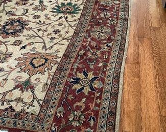 10x14 Mahal Rug. 100% wool, hand knotted. 